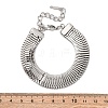304 Stainless Steel Link Chain Bracelets for Women BJEW-Z125-02P-3