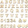 DIY Wood Alphanumeric Sticker Crafts DIY-WH0302-94-1