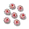 Baking Paint Glass Enamel Beads LAMP-K039-34B-1