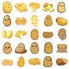 PVC Self-adhesive Potato Cartoon Stickers STIC-PW0011-19-3