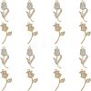 SUPERFINDINGS 16Pcs 2 Style  Rack Plating Alloy Pendants PALLOY-FH0001-80-1