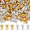 400Pcs 2 Colors Alloy Beads FIND-SP0002-39B-1