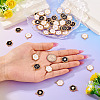 52Pcs 2 Colors Alloy Enamel Pendants ENAM-TA0002-97B-6