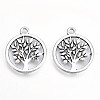 Tibetan Style Alloy Pendants LS-X-TIBE-S323-022AS-RS-1