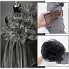 Polyester Pleated Lace Trim Ribbon OCOR-WH0079-45A-5