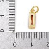 Brass with Cubic Zirconia Pendants KK-A269-68E-G-3