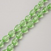 Glass Beads Strands FIND-WH0152-570C-02-2