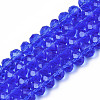 Glass Beads Strands EGLA-A044-T3mm-D31-4