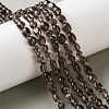 Natural Ice Obsidian Beads Strands G-C268-A07-6x8mm-1