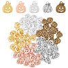 HOBBIESAY 80Pcs 5 Colors Alloy Pendants FIND-HY0002-48-1