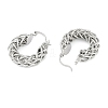 Brass Hoop Earring for Women LS-EJEW-L288-002P-3