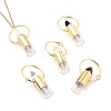 304 Stainless Steel Openable Perfume Bottle Pendant Necklaces NJEW-I239-05G-1