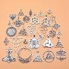 30Pcs Tibetan Style Alloy Pendants PW-WGCBDA4-01-1