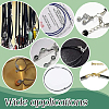 20Pcs 304 Stainless Steel Lobster Claw Clasps STAS-PH0006-15-6