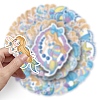 50Pcs Mermaid PET Waterproof Stickers PW-WGA3D8A-01-3