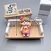 Girl PVC Bag Keychain LS-PW-WG0BCC7-01-2
