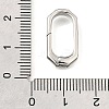 Brass Spring Gate Rings KK-V007-006P-02-3