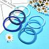 6Pcs 6 Colors Handmade Polymer Clay Stretch Bracelets BJEW-SW00139-5