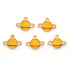 Alloy Enamel Pendants ENAM-S121-078D-2