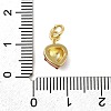 Brass Enamel Charms KK-P303-06D-G-3