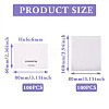 100Pcs Foldable Paper Hanging Header CDIS-TA0001-22-3