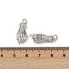 Brass Micro Pave Cubic Zirconia Pendants KK-C093-01D-P-3