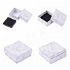 Square Kraft Cardboard Jewelry Boxes AJEW-CJ0001-19-4