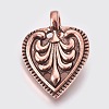 Eco-Friendly Zinc Alloy Hook Clasps PALLOY-WH0031-01R-3