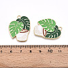 Alloy Enamel Pendants FIND-I014-07LG-3