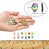 Handmade Polymer Clay Cabochons CLAY-CJC0014-04-2