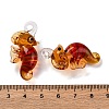 Handmade Lampwork Pendants LAMP-S068-08F-3