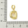 Rack Plating Brass with ABS Plastic Pearl European Dangle Charms KK-G501-02D-G-3
