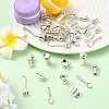 35Pcs 7 Styles Tibetan Style Zinc Alloy Charms FIND-YW0011-92-4