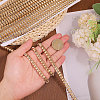 Rectangle Plastic Beaded Trimming DIY-WH0656-36B-3