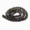 Natural Labradorite Beads Strands G-K285-03-8mm-2