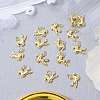 15Pcs Brass Horse Charms KK-SZ0007-45-4