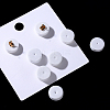 Polystyrene Foam Earring Pads KY-T017-01-A01-4