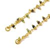 Brass Cable Chain Necklace Making KK-K337-12G-01-2