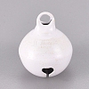 Baking Paint Iron Bell Pendants IFIN-WH0052-03F-2