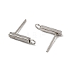 304 Stainless Steel Stud Earring Finding X-STAS-C080-06A-P-2