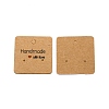 Paper Earring Display Cards CDIS-TAC0009-02A-1