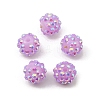 AB-Color Resin Rhinestone Beads RESI-S315-10x12-10-4