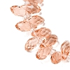 Crystal Glass Beads Strands GLAA-D033-38-3