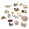 Alloy Rhinestone Brooches JEWB-XCP0001-10-1