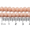 Opaque Glass Beads Stands EGLA-A035-P6mm-D05-5