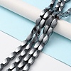 Non-Magnetic Synthetic Hematite Beads Strands X-IM601-6x12-4
