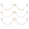 Glass Pearl Beaded Shoe Decoration Chain FIND-GO00007-1