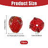 50Pcs Handmade Lampwork Beads LAMP-CA0001-17-2