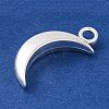 Tibetan Style Alloy Moon Pendants TIBEP-Q043-032-RS-3