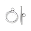 304 Stainless Steel Toggle Clasps STAS-Z124-01C-P-1